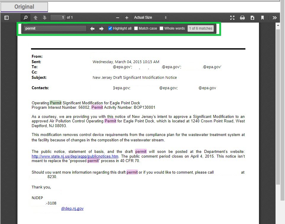 NJDEP| NJDEP-DocMiner | FAQs